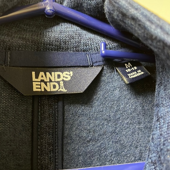 Lands End sweater jacket - Picture 2 of 5